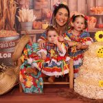 Virginia Fonseca e Zé Felipe celebraram o mesversário de Maria Flor, sua caçula, com uma festinha antecipada na última terça-feira (20). (Foto: Instagram)