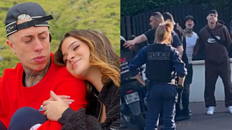 MC Daniel, namorado de Mel Maia, é enquadrado pela polícia em Paris. (Foto: Instagram)