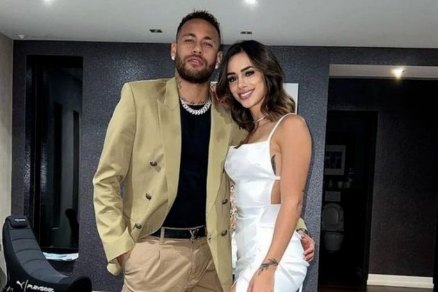 O casal Neymar e Bruna havia se separado nesse período, mas reataram o relacionamento em janeiro deste ano e anunciaram a gravidez em seguida. (Foto: Instagram)