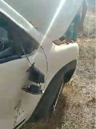 O cantor estava dirigindo o carro do amigo, indo para Caetanos, na Bahia, quando o automóvel perdeu os freios e capotou na beirada de uma ribanceira (Foto: Instagram)