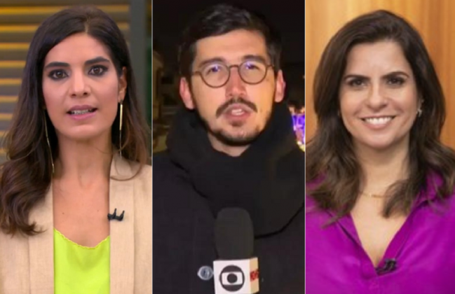 Três jornalistas da GloboNews entraram para o rodízio do ‘Jornal Hoje’. (Foto: Globo)