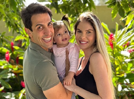 Bárbara Evans mora com o marido e a filha no interior de São Paulo. (Foto: Instagram)