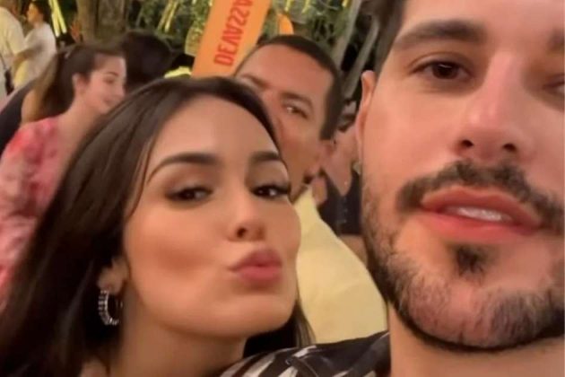 Os dois foram vistos aos beijos durante o São João da Thay, evento promovido por Thaynara OG no Maranhão no último fim de semana. (Foto: Instagram)