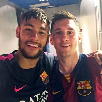 A dupla Neymar e Messi, que também jogou junto no Barcelona, deixou uma marca indelével na história do futebol. (Foto: Instagram)