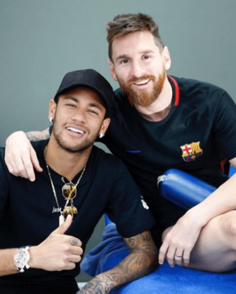 Messi agradeceu a Neymar pelo gesto e destacou a importância de sua amizade além do campo de jogo. (Foto: Instagram)