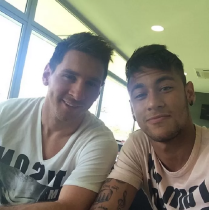 Neymar desejou sorte a Messi em sua nova etapa e expressou seu amor pelo companheiro de equipe. (Foto: Instagram)