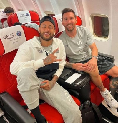 A despedida iminente de Messi do Paris Saint-Germain levou Neymar a expressar sua gratidão e carinho pelo craque argentino. (Foto: Instagram)