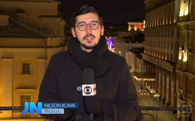 Nilson Klava é repórter da GloboNews desde 2016. (Foto: Divulgação)