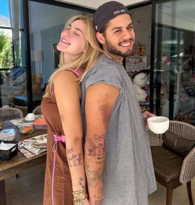 Virgínia Fonseca e Zé Felipe receberam uma enxurrada de críticas nesta segunda-feira (24) após mostrarem a nova tatuagem de casal que fizeram. (Foto: Instagram)