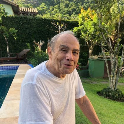 Stênio Garcia seguirá realizando tratamento em casa após ter tido alta. (Foto: Instagram)