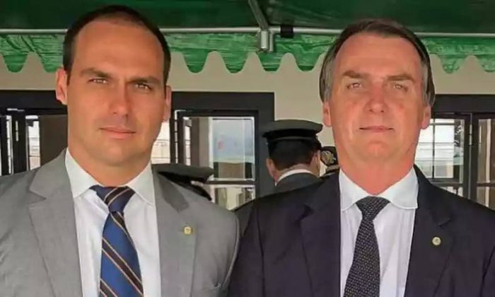 Eduardo Bolsonaro é o terceiro filho do ex-presidente Jair Bolsonaro, e de Rogéria Nantes Nunes Braga. (Foto Instagram)