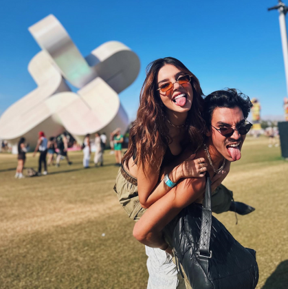 Giovanna Lancellotti e Gabriel David estão juntos desde agosto de 2021. (Foto: Instagram)