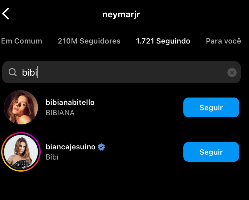 ADIVINHE QUAL JOGADOR TEM MAIS SEGUIDORES NO INSTAGRAM?