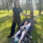 Letícia Cazarré usou os stories do Instagram nesta segunda-feira (11) para atualizar os seguidores sobre o estado de saúde da filha Maria Guilhermina, que foi internada na noite anterior. (Foto: Instagram)