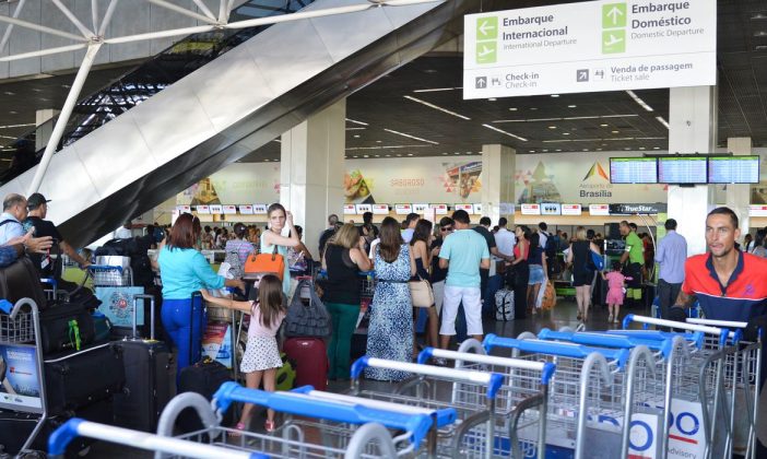 Aeroporto de Guarulhos é o que mais recebe turistas (Foto: Agencia Brasil)