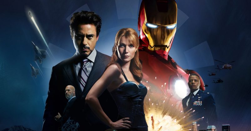 "Homem de Ferro" (2008) - O filme que deu início ao Universo Cinematográfico Marvel (MCU) e apresentou Robert Downey Jr. como Tony Stark. (Foto: Divulgação)
