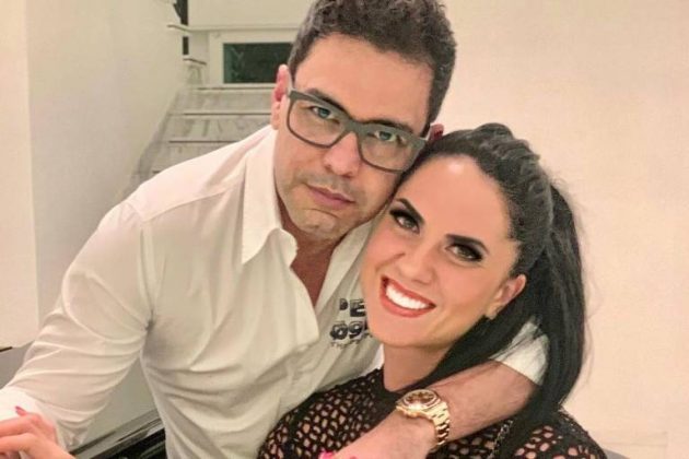 Após noitada, Graciele Lacerda “resgata” Zezé usando um carrinho de mão (Foto: Instagram)