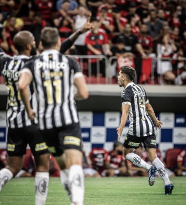 O Santos deixou tudo igual aos 32’. (Foto: Instagram)