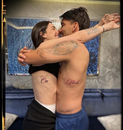 Tatuagem que os dois fizeram. (Foto: Instagram)