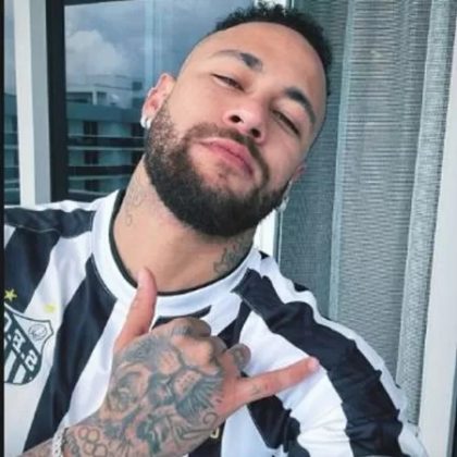 Neymar se manifesta após rebaixamento do Santos. (Foto Instagram)