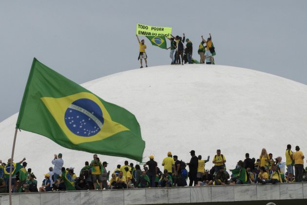 O Supremo Tribunal Federal (STF) irá julgar em fevereiro, os policiais envolvidos nas cúpula da Polícia Militar do Distrito Federal (PMDF) na época dos atos antidemocráticos do dia 08 de janeiro de 2023 (Foto: Agência Brasil)