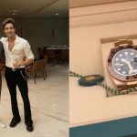 Para marcar a ocasião especial, Ronaldo presenteou o cantor com um relógio Rolex de alto valor. (Foto Instagram)