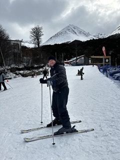 Lemão fazendo ski. (Foto: Instagram)