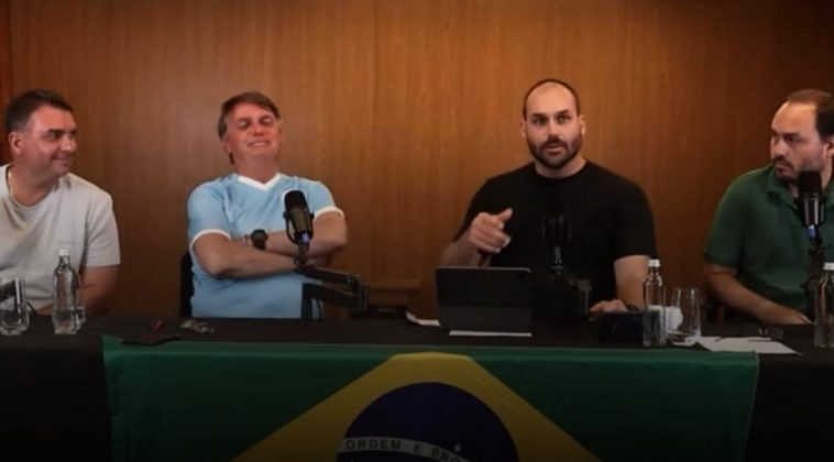 Filho de Bolsonaro é alvo de operação da Polícia Federal. (Foto: Instagram)