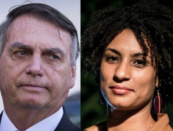 Bolsonaro se diz aliviado sobre caso Marielle. (Foto: Montagem Instagram)