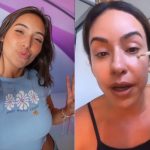 Mãe de Vanessa Lopes defendeu a filha nas redes sociais. (Montagem Instagram)