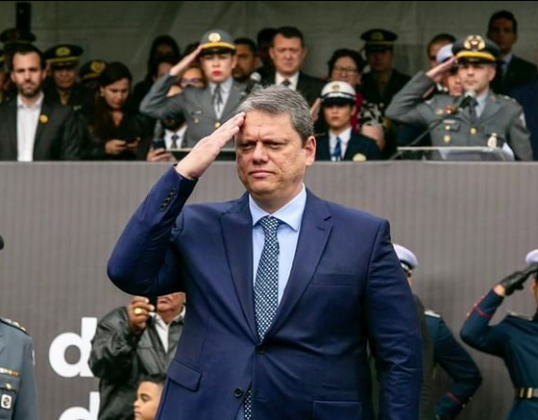 Com Tarcísio, PM de São Paulo é mais letal que em 2022 (Foto: Instagram)