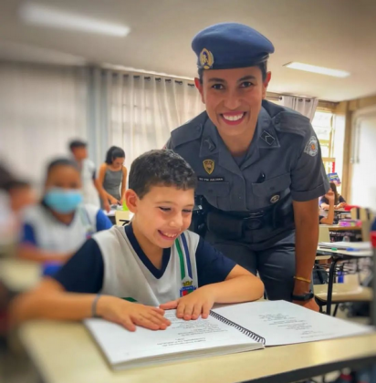 Ao todo, são 10.125 câmeras corporais disponibilizadas à PM (Foto: Instagram)