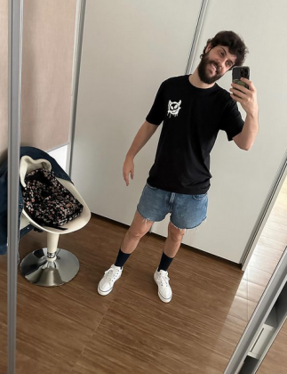 Diogo Defante anuncia o término um dia após a declaração (Foto: Instagram)