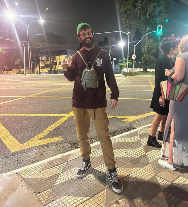 Mas o streamer Casimiro Miguel foi uma das pessoas que comentou na publicação e disse: “Tu é idiota cara” (Foto: Instagram)