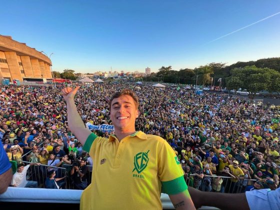 O parlamentar apontou a impunidade no Brasil e cobrou o judiciário. (Foto Instagram)