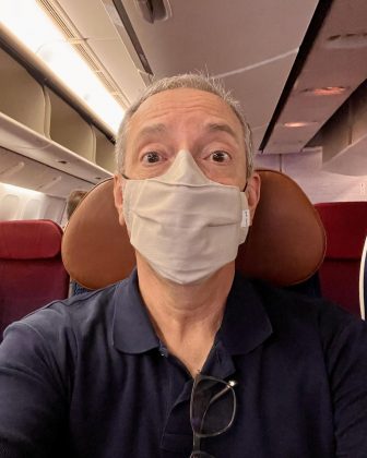 “Ganhei um stent, um balãozinho e uma nova vida." (Foto Instagram)