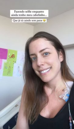 Fabiana pediu uma corrente de orações. (Foto: Instagram)