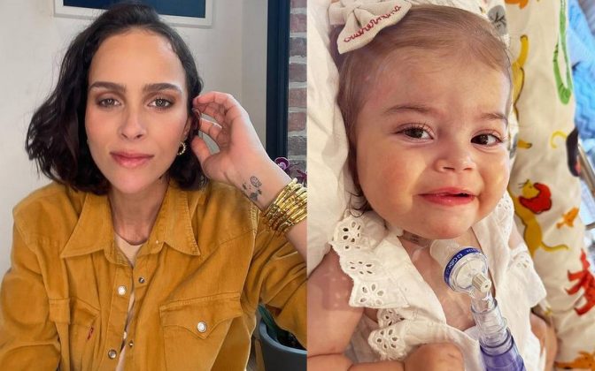 Grávida, Letícia Cazarré relata susto com emergência da filha de 1 ano: "Rezem por ela". (Fotos: Instagram)
