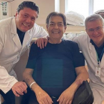 Hospitalizado no Albert Einstein, Faustão passa por embolização para resolver problemas pós-transplante. (Foto: Instagram)