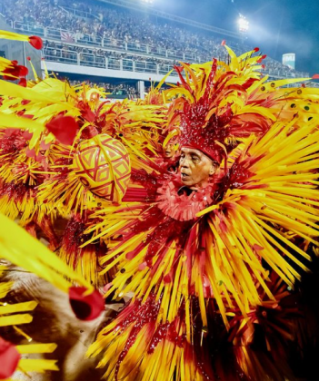 Fantasias da Grande Rio na Sapucaí. (Foto: Instagram)