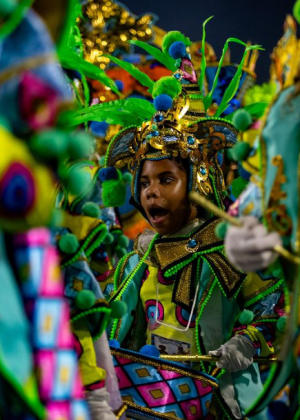 A escola trouxe o enredo inspirado em Rás Gonguila. (Foto: Instagram)