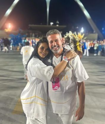 Arthur Lira e sua esposa Jullyene Lins. (Foto Instagram)