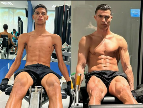 Luva já despertou risos ao se comparar com Cristiano Ronaldo. (Foto: Instagram)