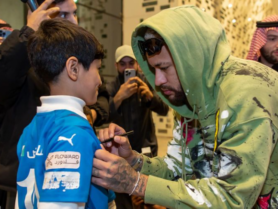Craque foi recebido por alguns torcedores. (Foto: Instagram)