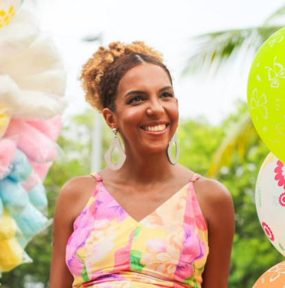 Nathália ganhou notoriedade após participar do programa Esquenta da Rede Globo. (Foto: Instagram)