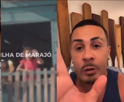 Carlinhos Maia denuncia crimes na Ilha de Marajó. (Foto: Montagem Instagram)