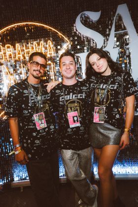 Juan Moraes, Enzo e Sophia Celulari (Foto: Leca Novo e Agência Brazil News)