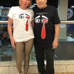 Neste domingo (25), a esposa de Stênio Garcia, de 71 anos, Mari Saade, comunicou que o ator recebeu o diagnóstico de Covid-19, o que seria a terceira vez. Desabafando nas redes sociais, a atriz disse que ele teve tosse e que iria para o hospital (Foto: Instagram)
