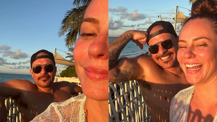 Paolla Oliveira e Diogo Nogueira desfrutam de férias românticas nas Maldivas após Carnaval (Foto: Instagram)