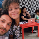 Aline Wirley mostra filho passando texto para estrear como ator: "Tão especial" (Foto: Instagram)